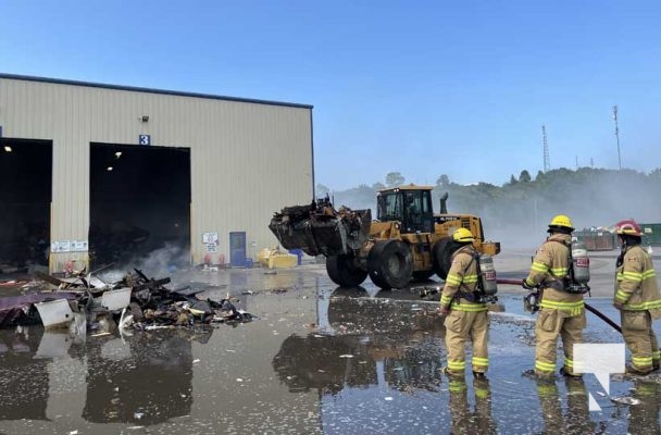 July 10, 2025 Waste Transfer Site Fire Colborne4537