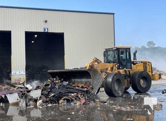 July 10, 2025 Waste Transfer Site Fire Colborne4538