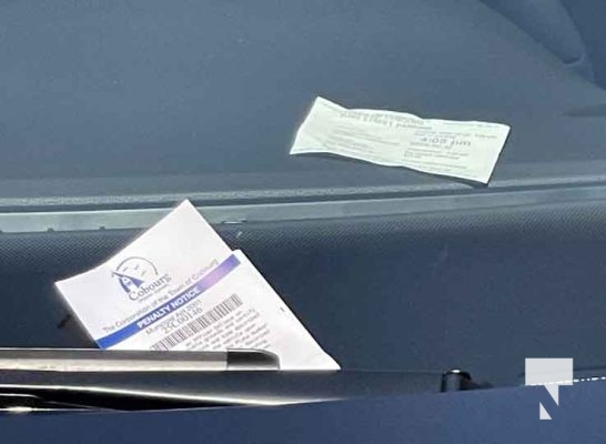 July 12, 2025 Parking Ticket One Way Cobourg4666