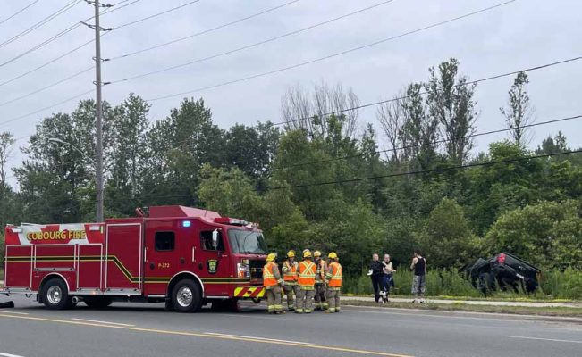 July 14, 2025 Four Vehicle Collision Cobourg4728