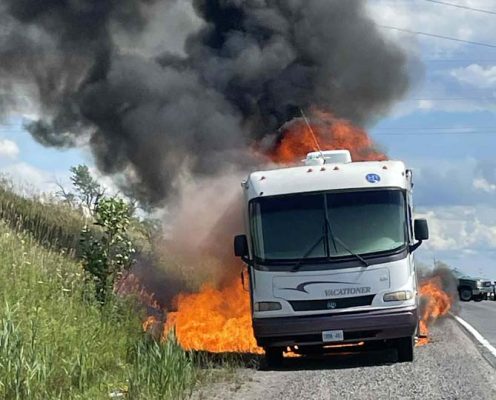 July 20, 2025 Camper Fire Peterborough4985
