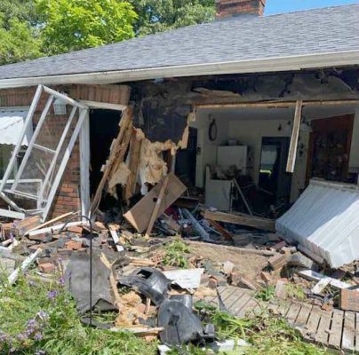 July 20, 2025 Vehicle Into House Alderville4986