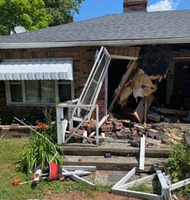 July 20, 2025 Vehicle Into House Alderville4987