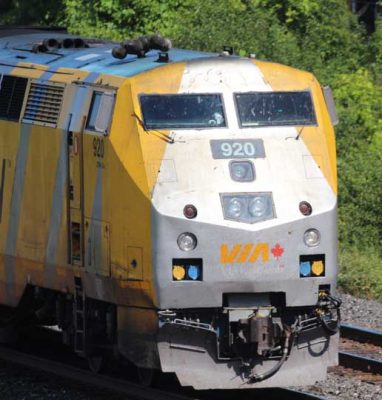 July 21, 2025 Pickup vs VIA train east of Cobourg5021