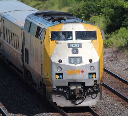 July 21, 2025 Pickup vs VIA train east of Cobourg5023