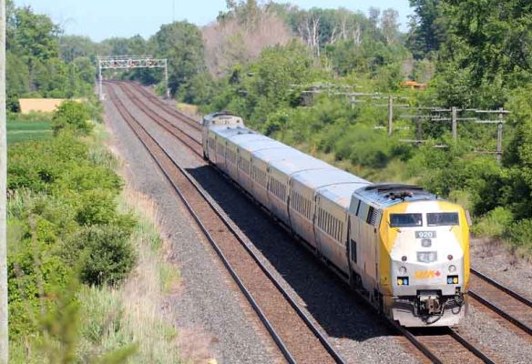 July 21, 2025 Pickup vs VIA train east of Cobourg5024