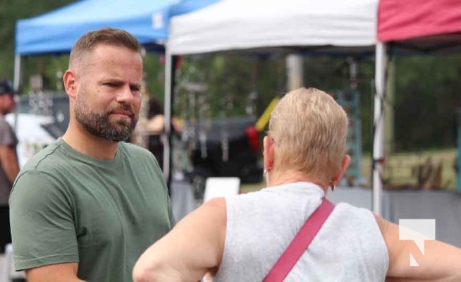 July 26, 2025 David Piccini Port Hope Farmers Market5162