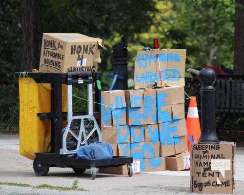 July 26, 2025 Homeless Protest Cobourg5180