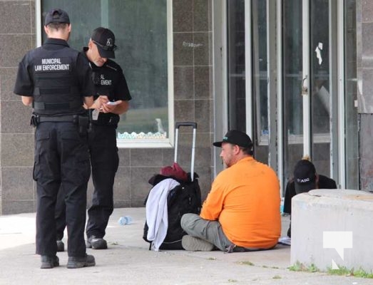 July 26, 2025 Homeless Protest Cobourg5192
