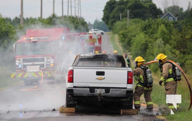 July 26, 2025 Pickup Fire Cobourg5193