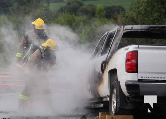 July 26, 2025 Pickup Fire Cobourg5194