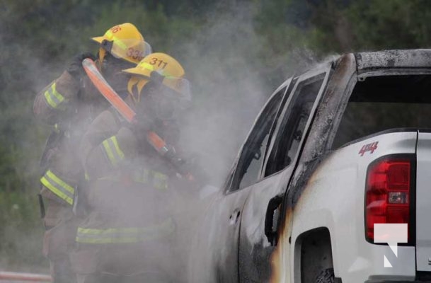 July 26, 2025 Pickup Fire Cobourg5195