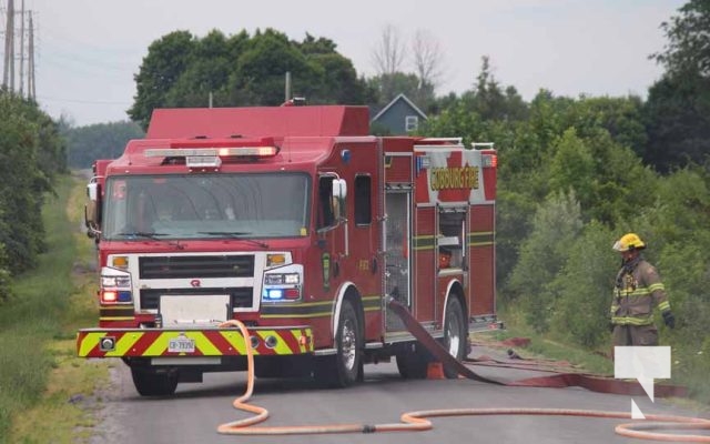 July 26, 2025 Pickup Fire Cobourg5198