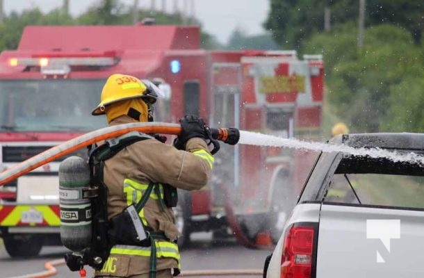 July 26, 2025 Pickup Fire Cobourg5200