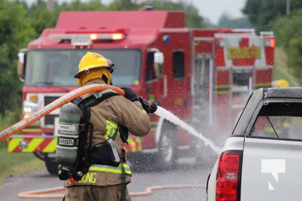 July 26, 2025 Pickup Fire Cobourg5201