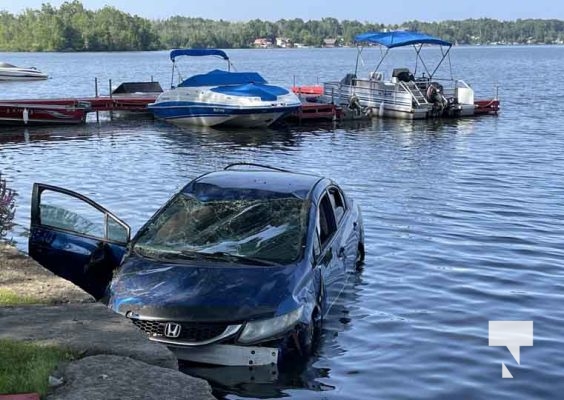 July 28, 2025 Car into Rice Lake Shearer Point Road5340