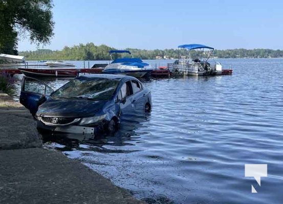 July 28, 2025 Car into Rice Lake Shearer Point Road5341