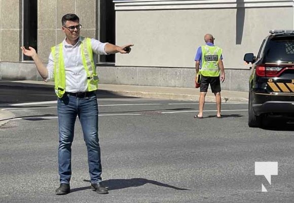 July 28, 2025 Mayor Lucas Cleveland Directing Traffic5350
