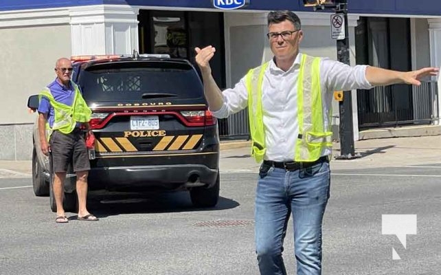 July 28, 2025 Mayor Lucas Cleveland Directing Traffic5351