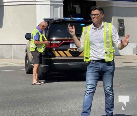 July 28, 2025 Mayor Lucas Cleveland Directing Traffic5353