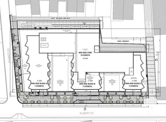 202 Second Street – Site Plan Drawings 2