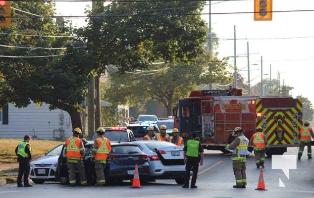 August 14, 2025 Three Vehice Collision Cobourg5697