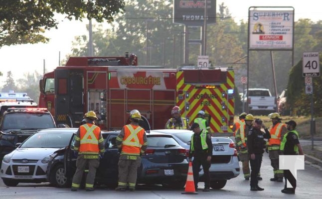 August 14, 2025 Three Vehice Collision Cobourg5699