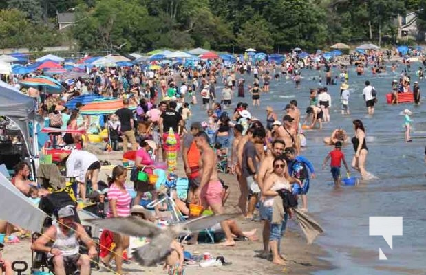 August 2, 2025 crowded victoria beach5464