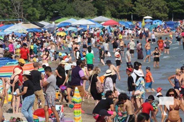 August 2, 2025 crowded victoria beach5465