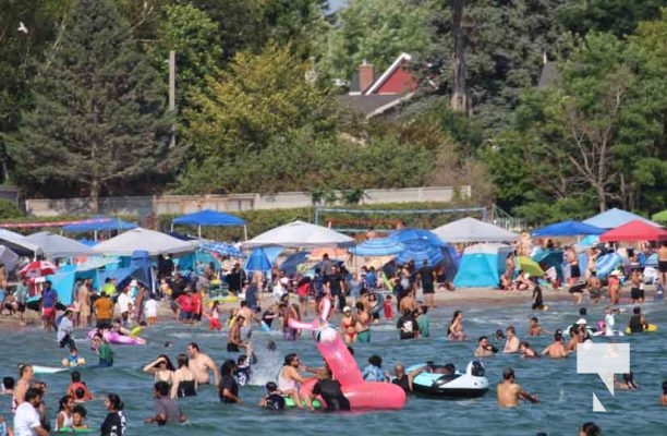 August 2, 2025 crowded victoria beach5471