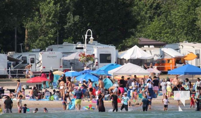 August 2, 2025 crowded victoria beach5472