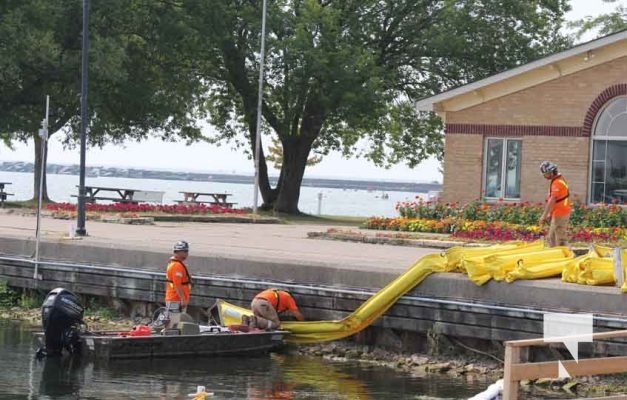 August 7, 2025 Fuel Spill Cobourg Harbour5586