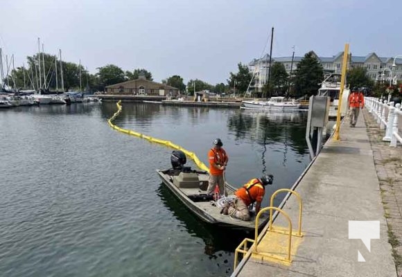 August 7, 2025 Fuel Spill Cobourg Harbour5600