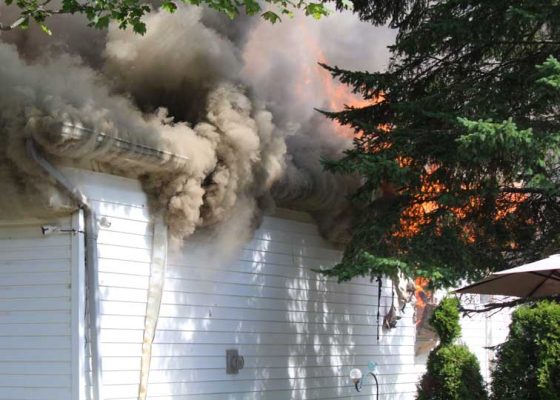 September 10, 2025 Mobile Home Fire Hamilton Township 0826