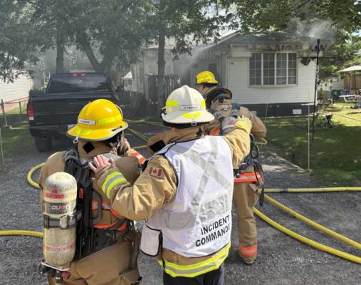 September 10, 2025 Mobile Home Fire Hamilton Township 0843