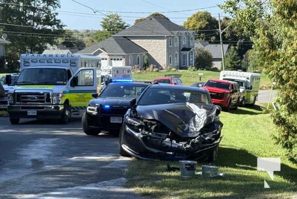 September 16, 2025 School Bus vs Car MVC Hamilton Township 0970