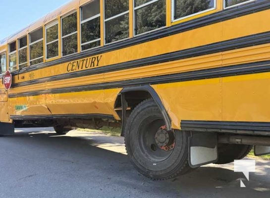 September 16, 2025 School Bus vs Car MVC Hamilton Township 0973