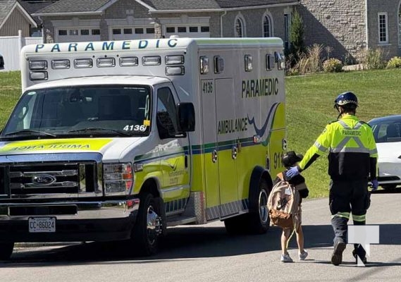 September 16, 2025 School Bus vs Car MVC Hamilton Township 0977
