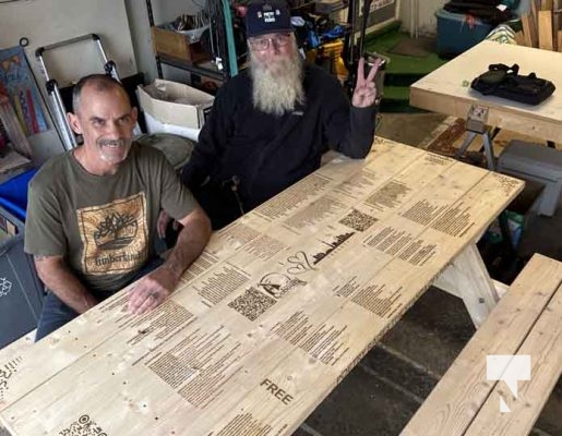 September 25, 2025 Picnic Table Wally Keeler 1218