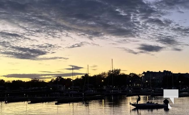 October 15, 2025 Fishing Cobourg Harbour 1719