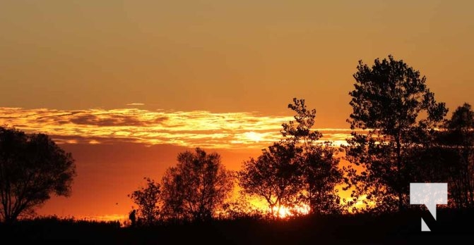 October 15, 2025 Sunset Cobourg Harbour 1712
