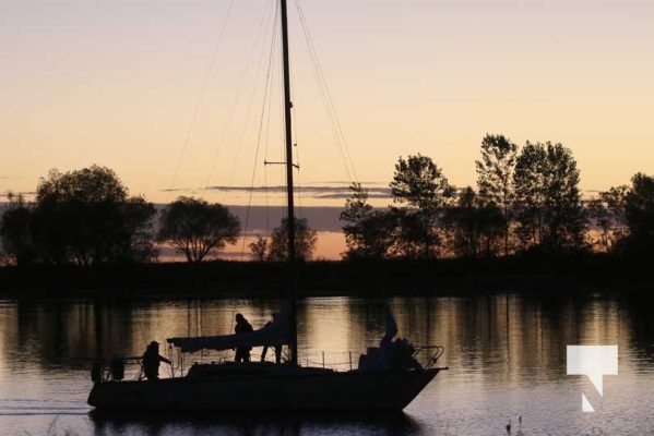 October 15, 2025 Sunset Cobourg Harbour 1723