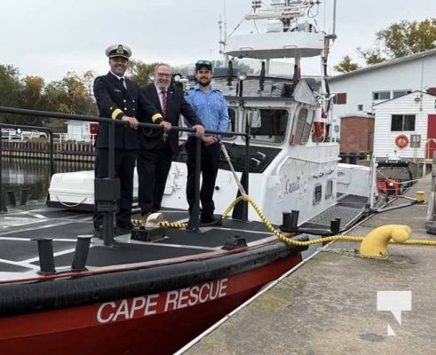 October 17, 2025 Coast Guard Station Cobourg 1835