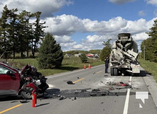 October 8, 2025 MVC Harwood Vehicle vs Cement Truck 1504