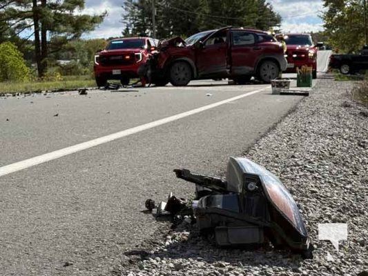 October 8, 2025 MVC Harwood Vehicle vs Cement Truck 1506