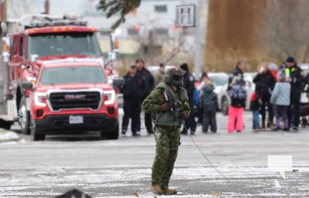 November 11, 2025 Remebrance Service CH 147F Port Hope 2509