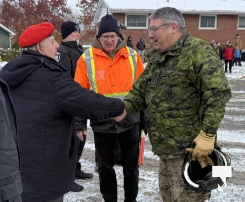November 11, 2025 Remebrance Service CH 147F Port Hope 2519