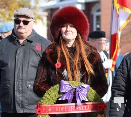 November 11, 2025 Remebrance Service Canadian Military Port Hope 2612