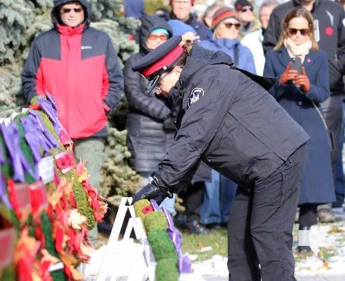 November 11, 2025 Remebrance Service Port Hope 2570
