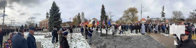 November 11, 2025 Remebrance Service Port Hope 2602